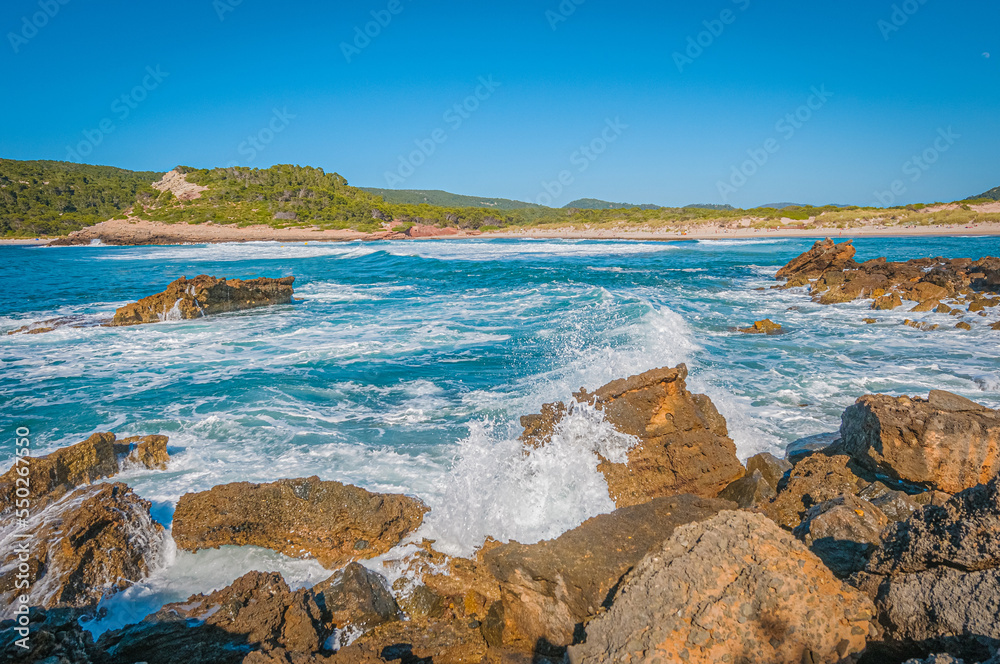 beach and sea