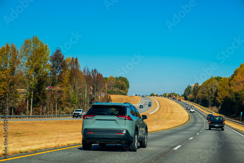 View of road trip in Atlanta, USA - 2022