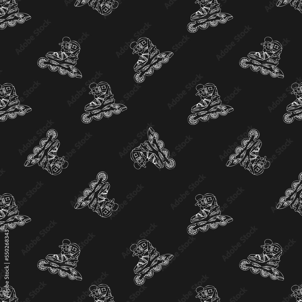 rollers black and white pattern rollers black and white pattern
