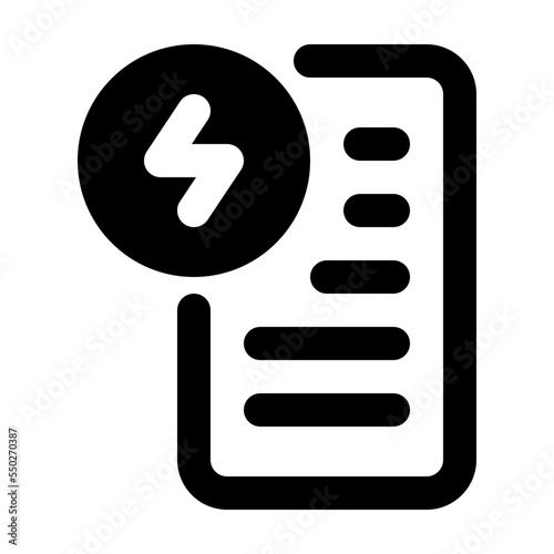 economic crisis glyph icon