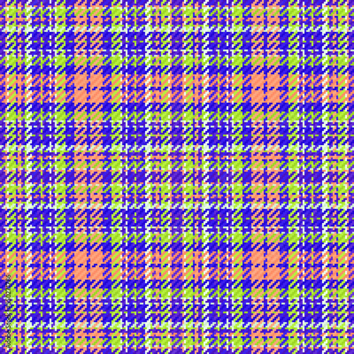 Fabric seamless textile. Background pattern plaid. Tartan texture check vector.