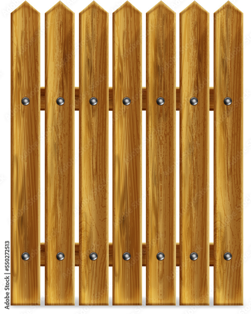 Wooden fence Wooden fence