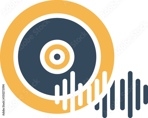 Music player Vector Icon
