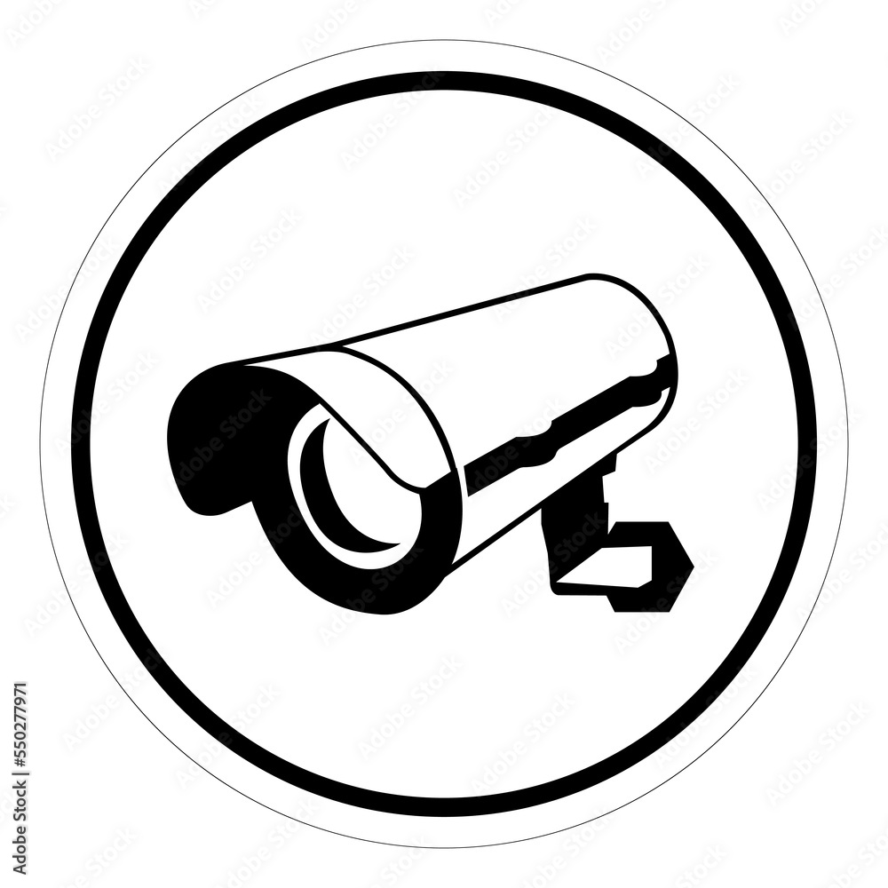 CCTV Security Camera Symbol Sign, Vector Illustration, Isolate On White Background Label .EPS10 CCTV Security Camera Symbol Sign, Vector Illustration, Isolate On White Background Label .EPS10