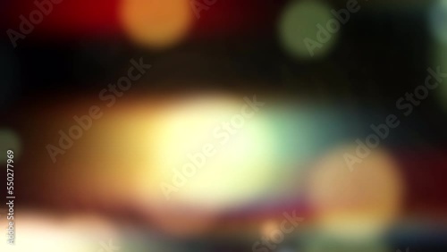 光粒子ボケのエフェクト ライトリーク ループ素材 合成用素材 Defocused particles background loop, Christmas  bokeh light effects - alpha matte 4K ProRes4444 CG motion graphics	