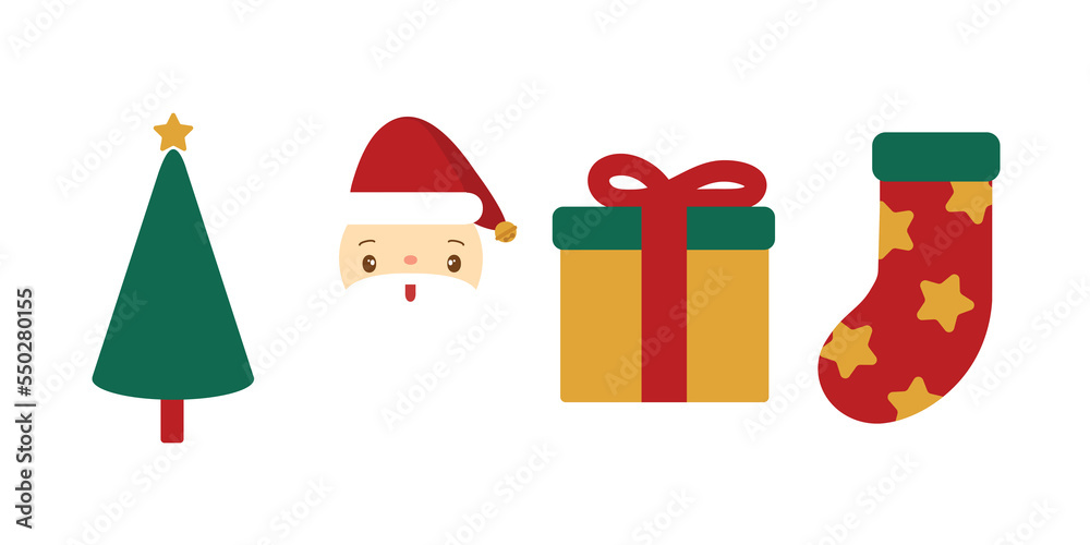 christmas santa claus present gift box sock xmas merry christmas christmas santa claus present gift box sock xmas merry christmas