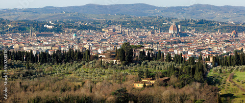 Firenze. Panorama da Forte Belvedere