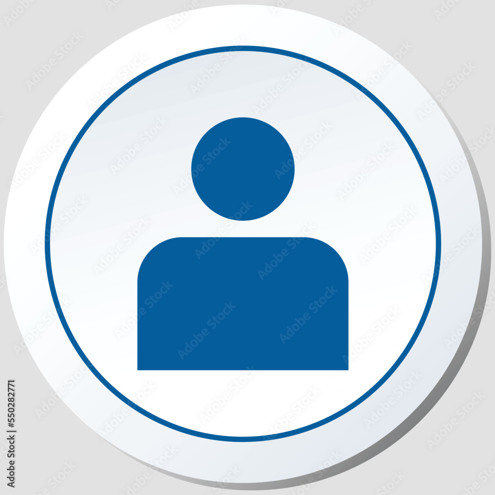 Stroke User Icon Vector Graphic Stroke User Icon Vector Graphic