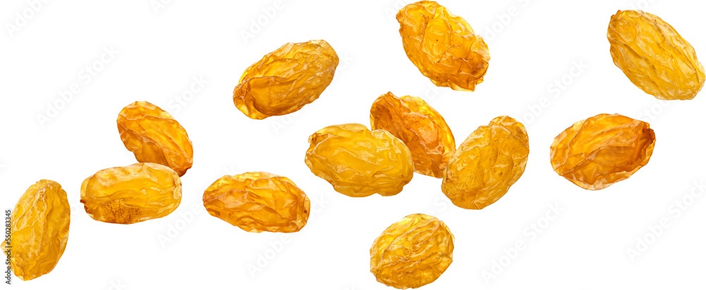 © xamtiw - Yellow raisins isolated