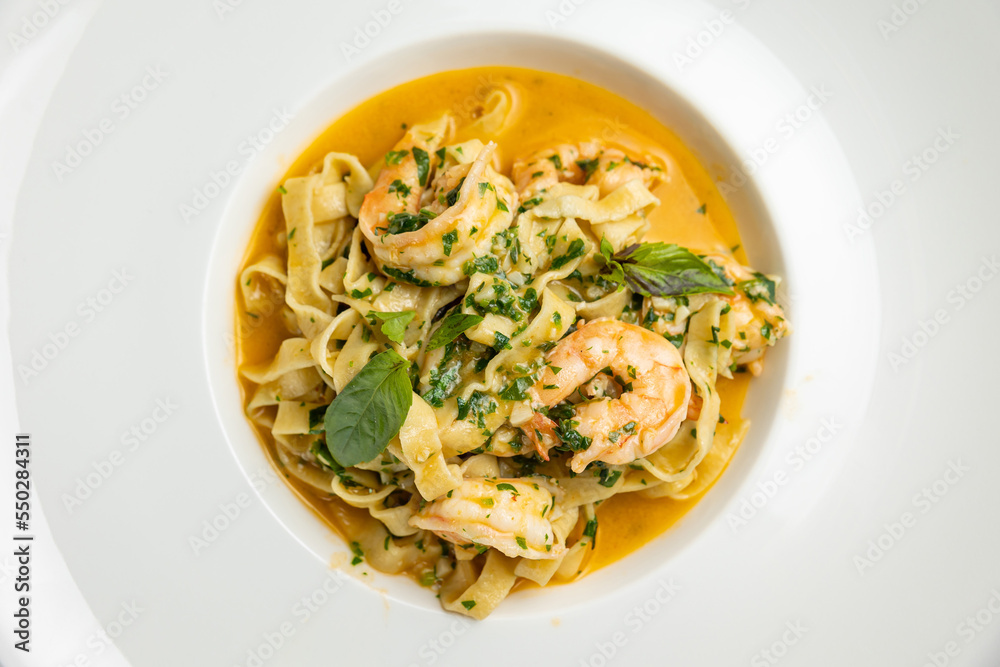 a delicious seafood dish in a restaurant
a delicious seafood dish in a restaurant