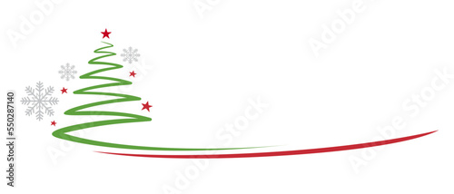 Merry christmas background illustration for use as a template for flyer or for use in web design.