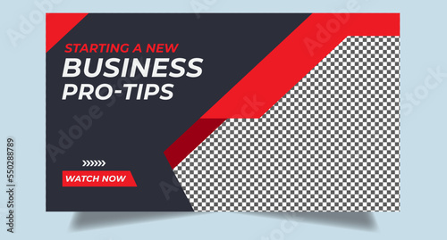 Editable youtube thumbnail template design for youtube videos video thumbnail video cover template 