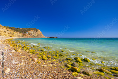 beach called Praia de Cabanas Velhas  Algarve  Portugal