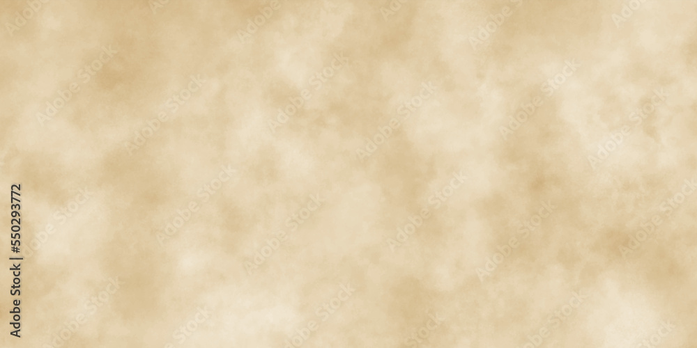 Abstract painted watercolor background on paper texture. old paper texture design and Light brown concrete background texture wallpaper .Gurage paper texture design and Vector design in illustration