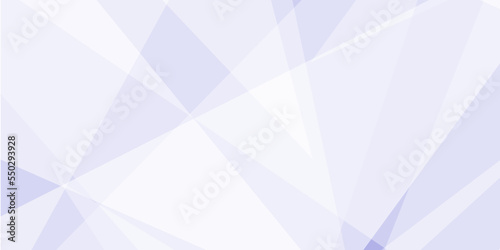 Abstract blue on light blue background modern design. Modern design with white transparent material in triangle diamond and squares shapes in random geometric pattern .Vector design 