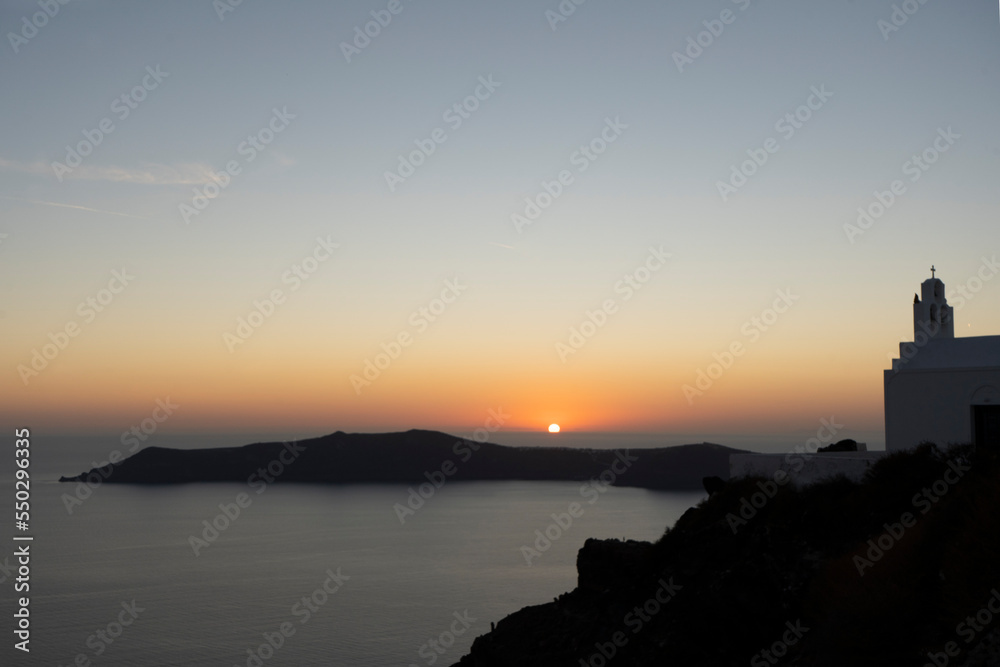 Santorini, sunset