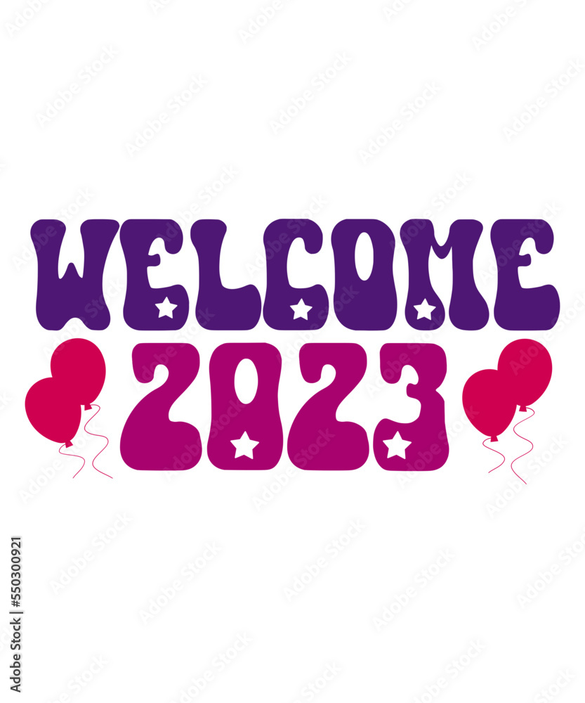New Year Svg Png Bundle Retro Cheer to 2023 Lets Celebrate Rock Party Like First Champagne Same Hot Mess Bigger Goals Kiss Me Feelin' 2023,
New Year 2023 SVG Bundle, Retro New Year svg, Happy New Year