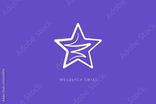 Wesołych Świąt. Ilustracja wektorowa