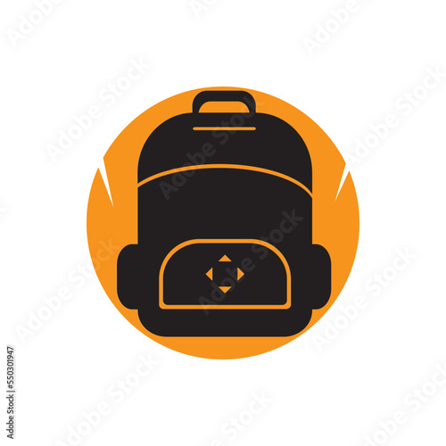 bagpack travel icon