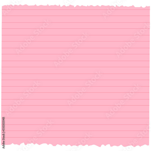 Square Lined Memo Note Paper
