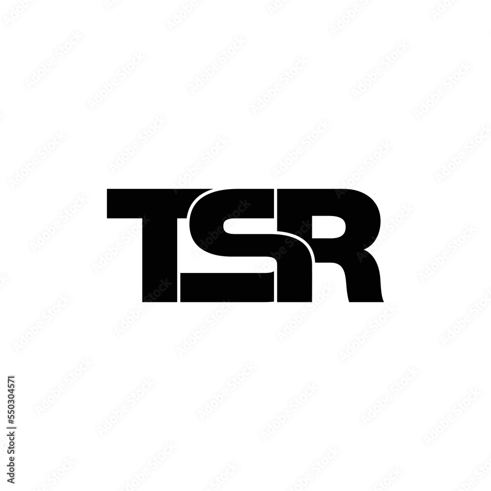 TSR letter monogram logo design vector TSR letter monogram logo design vector