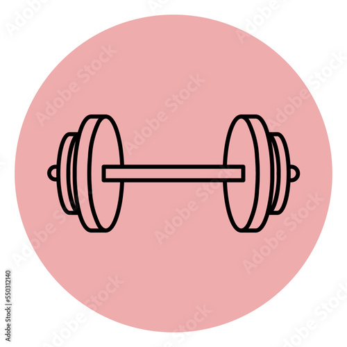  barbell icon