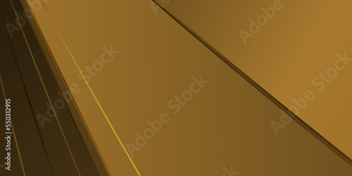 Modern dark yellow abstract technology gradient business background wallpaper with geometric shapes. vector illustration