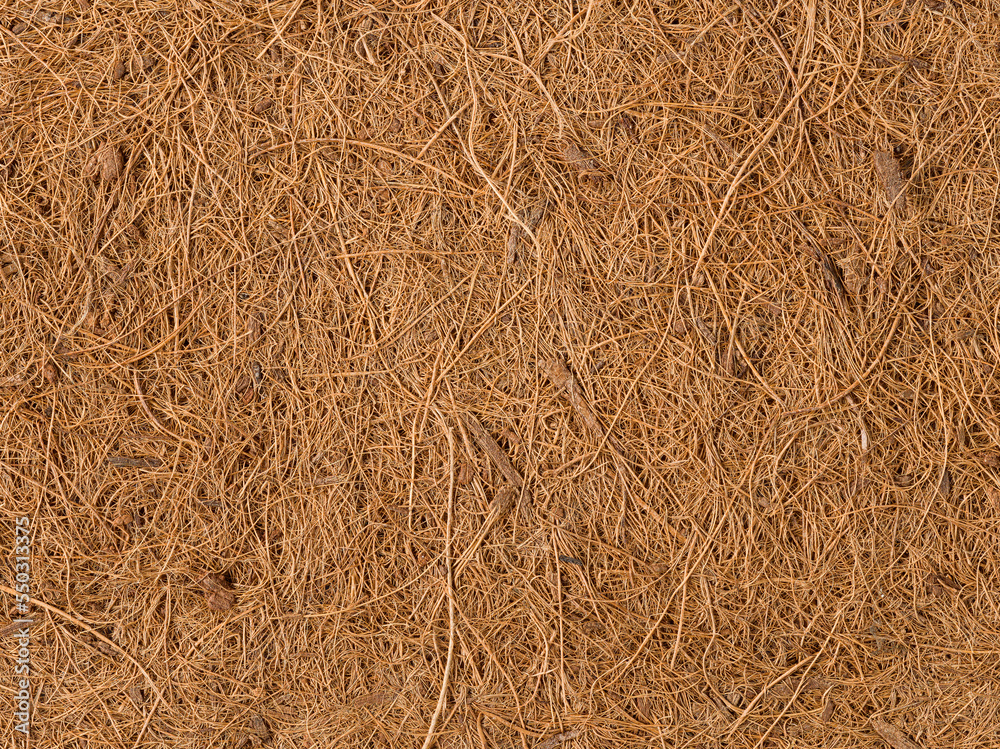 Texture of a sackcloth fabric