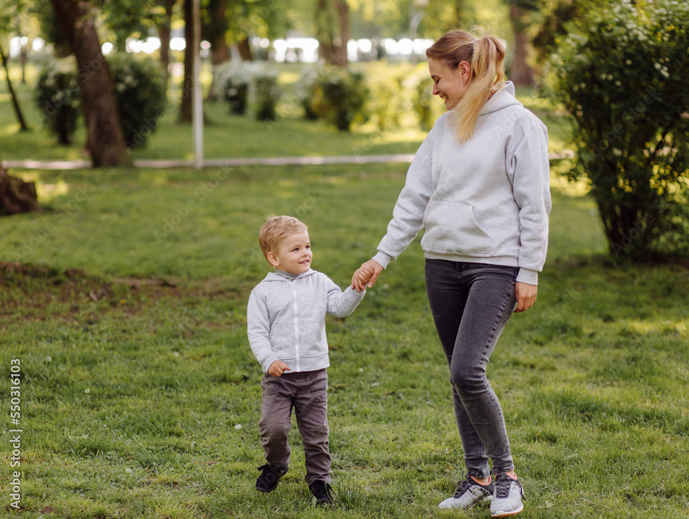 mother and son have activities together on holidays mother and son have activities together on holidays