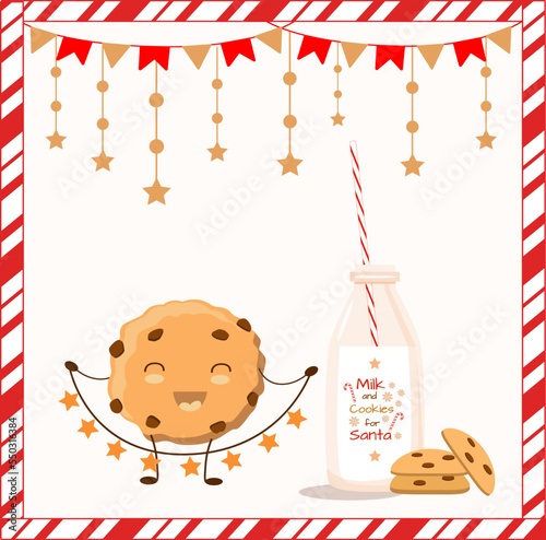 Milk and cookies for Santa