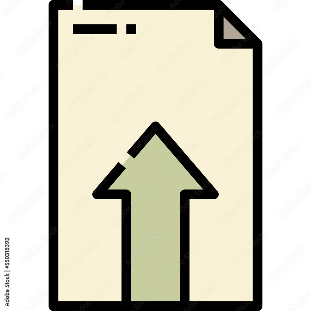 File filled outline icon File filled outline icon