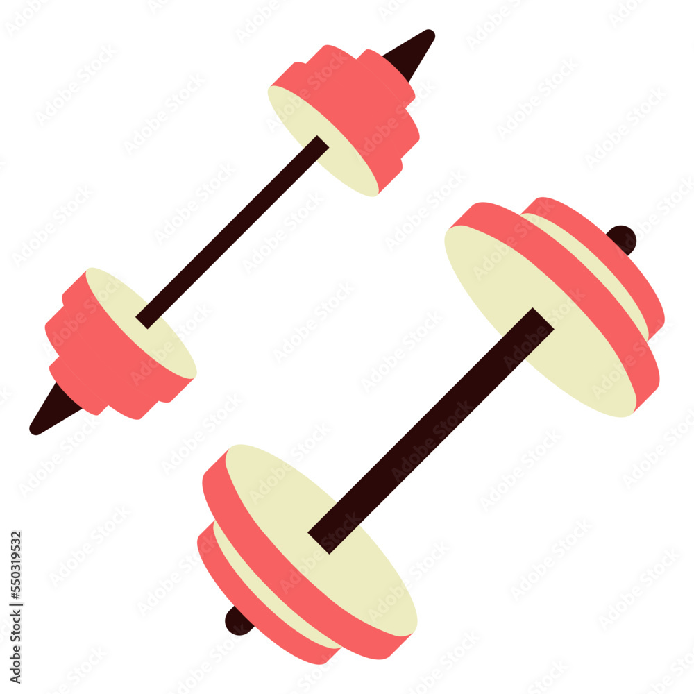 barbell illustration barbell illustration