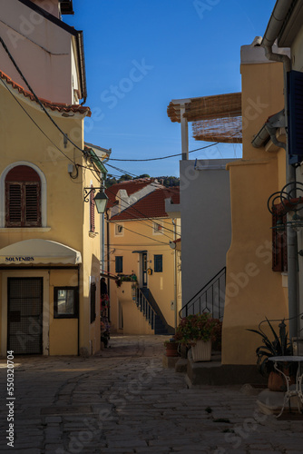street in the town country