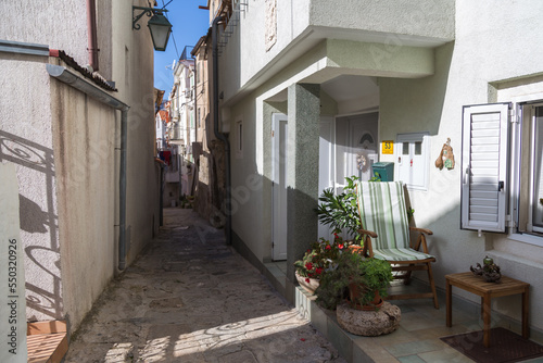 street in the town of island country