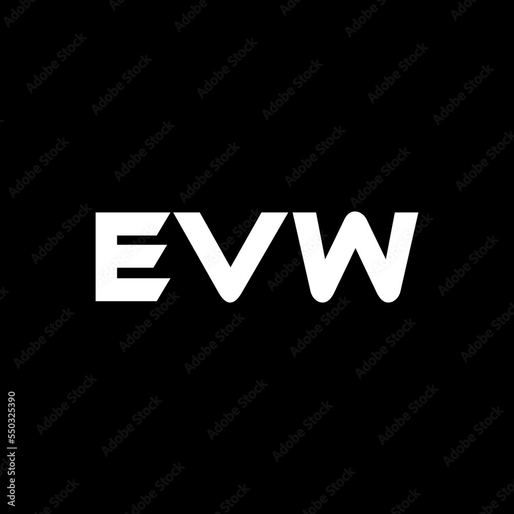 EVW letter logo design with black background in illustrator, vector logo modern alphabet font overlap style. calligraphy designs for logo, Poster, Invitation, etc. EVW letter logo design with black background in illustrator, vector logo modern alphabet font overlap style. calligraphy designs for logo, Poster, Invitation, etc.