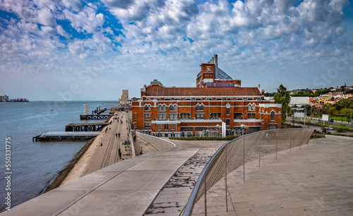  The old power plant converted into Museu da Electricidade or Electricity Museum in Lisbon, Portugal.