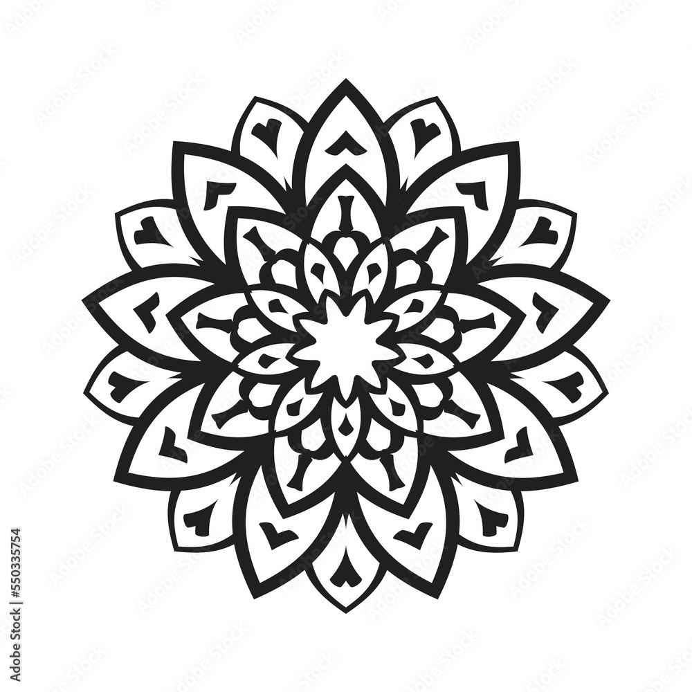 Mandala Design Decorative Pattern Decoration Snowflake Mandala Design Decorative Pattern Decoration Snowflake