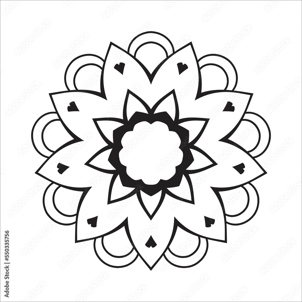 Mandala Design Decorative Pattern Decoration Snowflake Mandala Design Decorative Pattern Decoration Snowflake