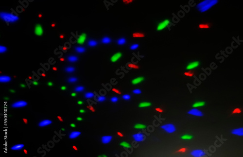 Abstract bokeh lights pattern background. New year celebration lights