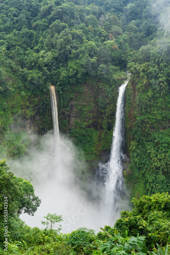 Tad Fane Waterfall  Paksong   Laos