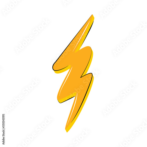 thunderbolt power icon