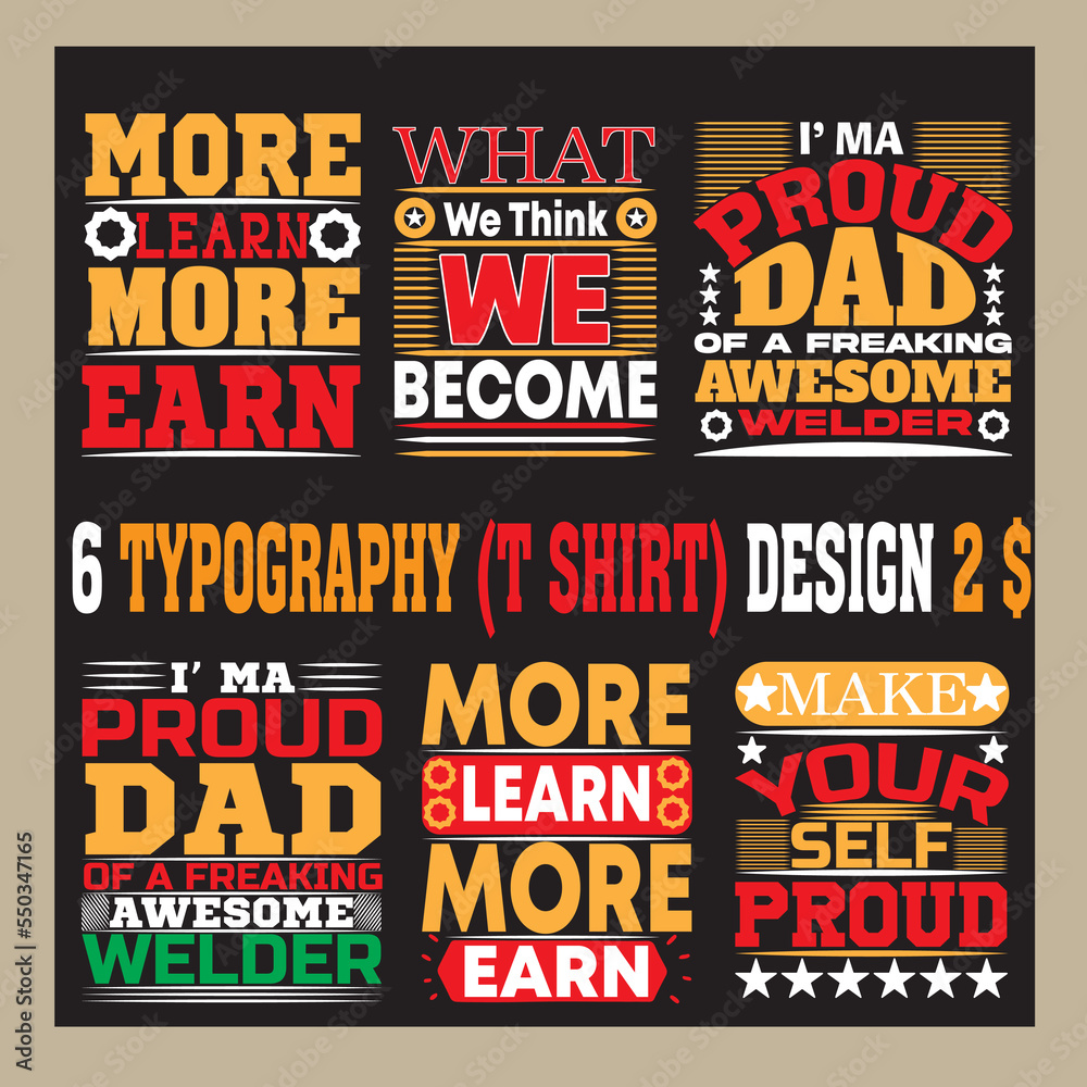  Typography T Shirt Design