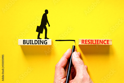 Фотография Building resilience symbol