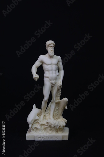 Poseidon in alabaster