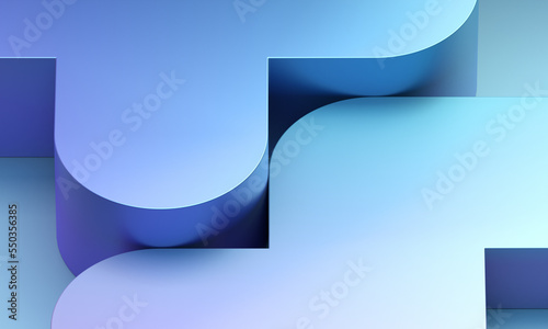 Fototapeta Naklejka Na Ścianę i Meble -  Abstract 3D Render