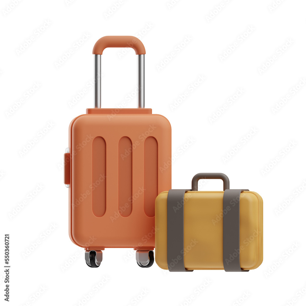baggage illustration 3d baggage illustration 3d