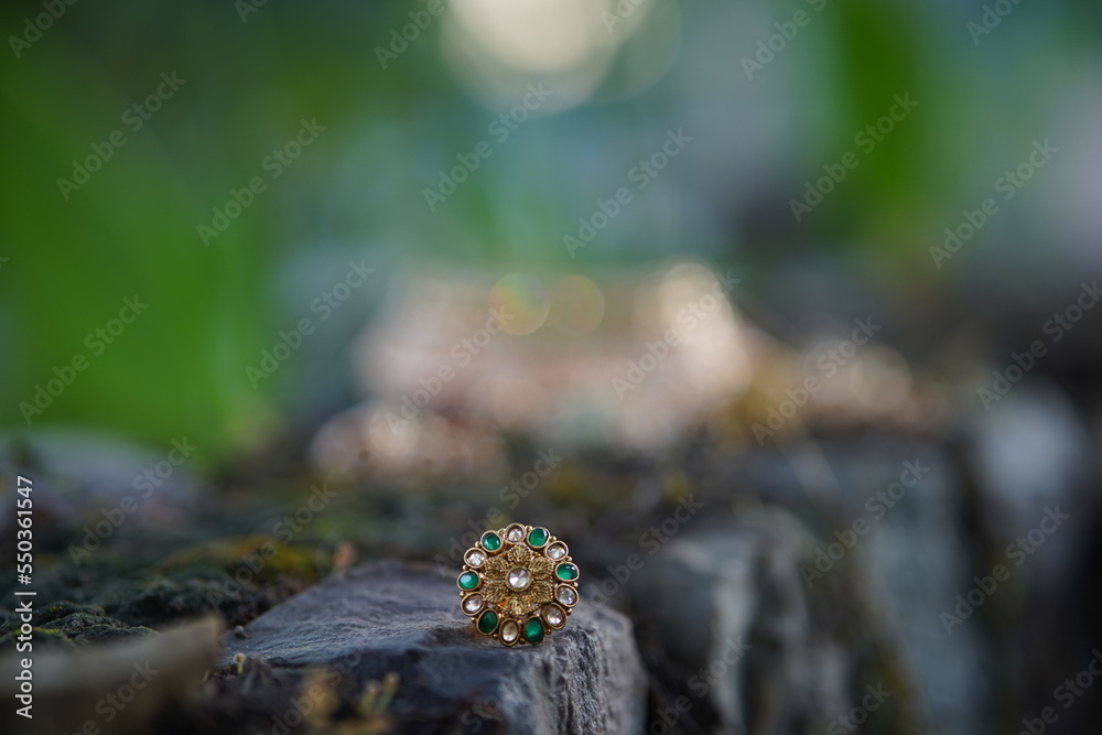 Fototapeta premium Beautiful object in the ground 