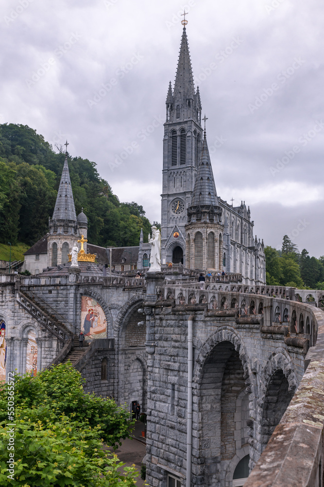 Sanctuaire de Notre-Dame de Lourdes, The Sanctuary of Our Lady of Lourdes in France