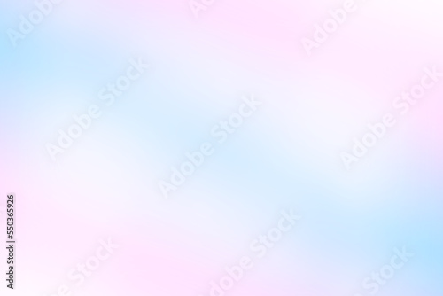 Wall texture and background blur pastel color. Clean empty abstract illustration pink blue green and white blur pattern. With copy space.