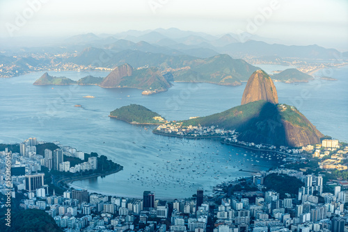 islands and rocks off the coast of Rio de Janeiro, Brazil
